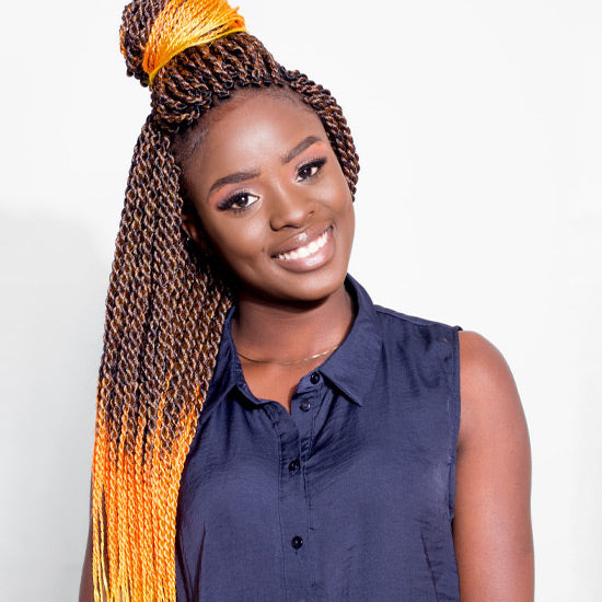 X-Pression Pre-stretched ombre colours