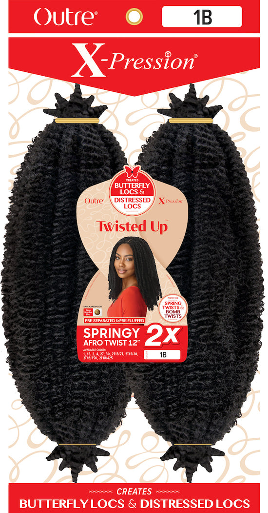 Outre X-Pression Twisted Up - Springy Afro Twist