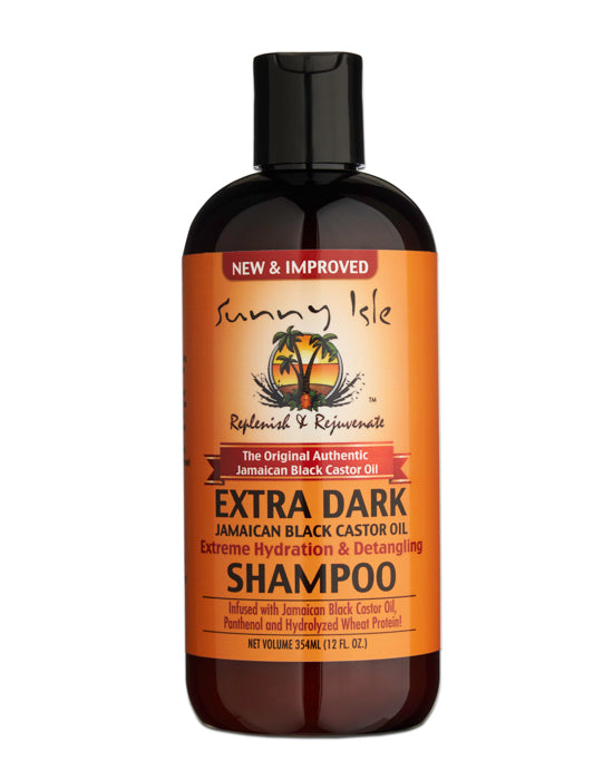 Sunny Isle •Extra Dark Jamaican Black Castor Oil Shampoo