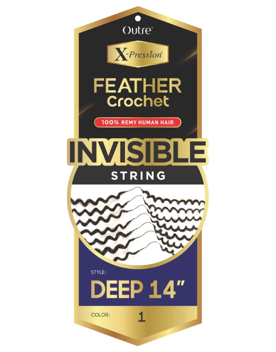 X-Pression Remi Feather Crochet - Deep