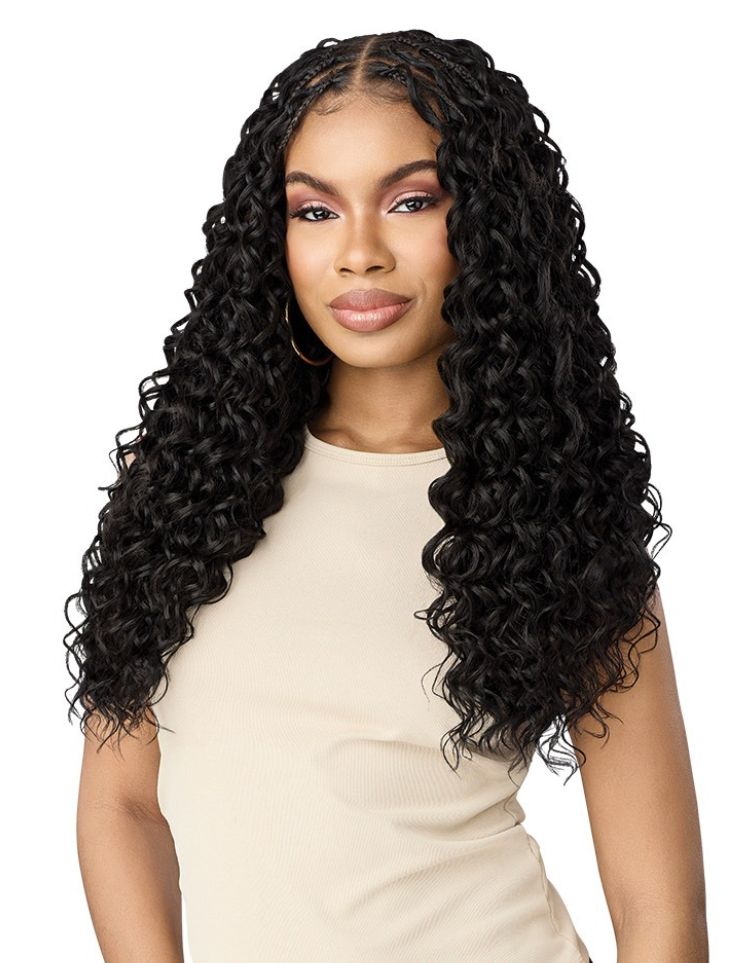 Outre Purple Pack Brazilian - Feather Crochet Hawaiian