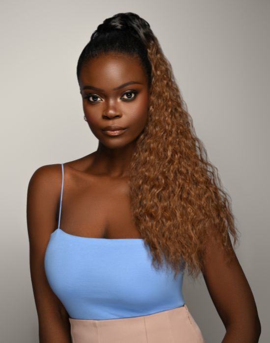 The Feme Collection Ripple Ponytail