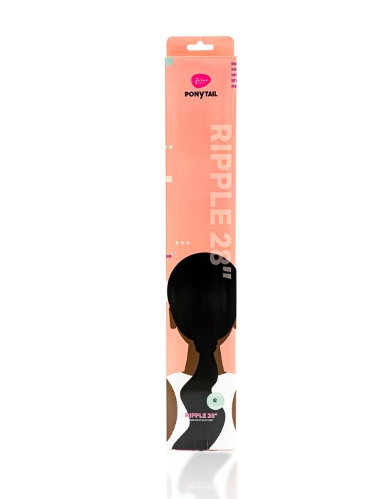 The Feme Collection Ripple Ponytail packaging