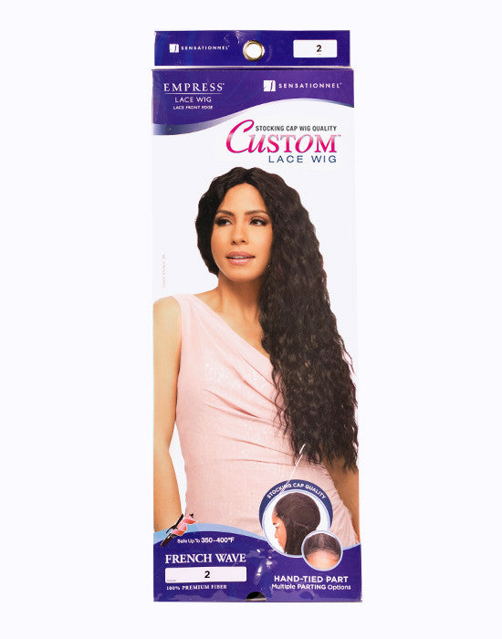Sensationnel - Empress Custom Lace Wig - French Wave - Packaging