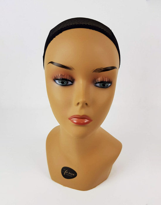 Shulemin Abstract Foam Mannequin Head Manikin Head Model Wig Hair Glasses Display Stand, Random Color