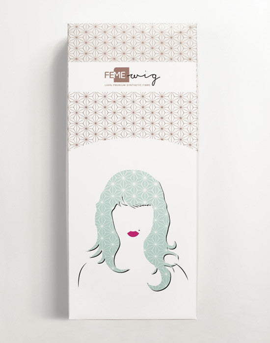 The Feme Collection - Feme Wig - Modern Crimp - Packaging
