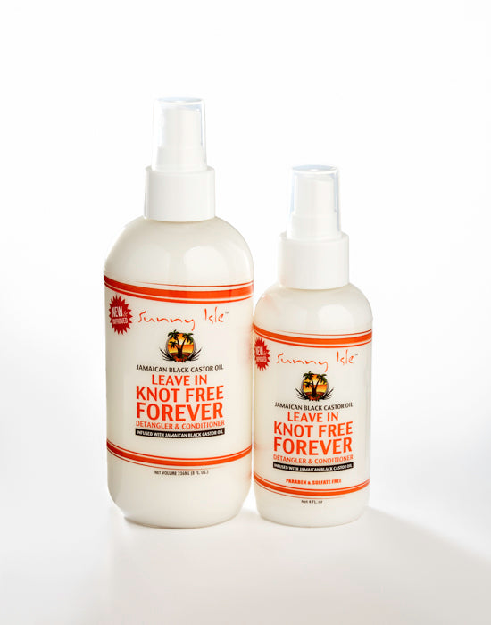 Sunny Isle Jamaican Black Castor Oil • Knot Free Forever Leave In Conditioner Spray