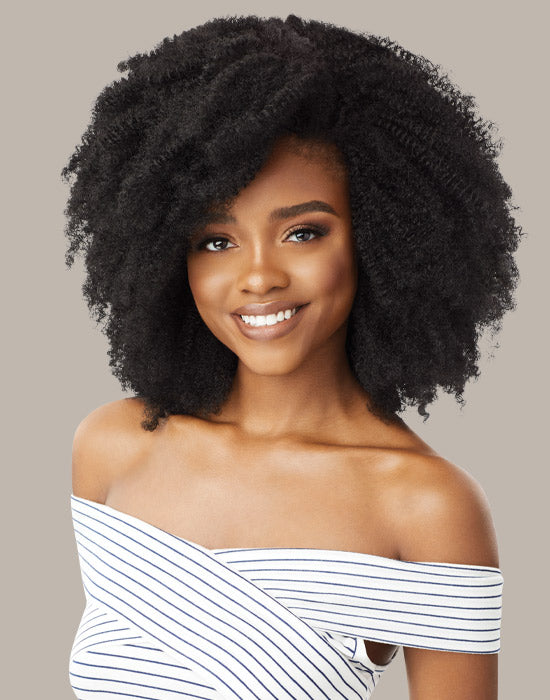 Big Beautiful Hair Clip-in - 4C Corkscrew Afro