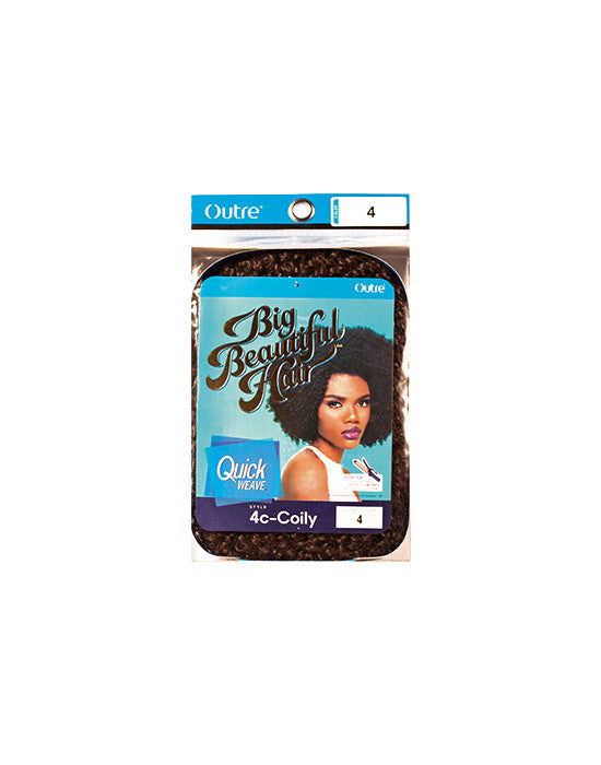Big Beautiful Hair - Quick Weave 4c-Coily Quick Weave