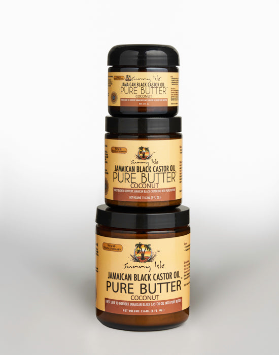 Sunny Isle Jamaican Black Castor Oil • Pure Butter - Coconut