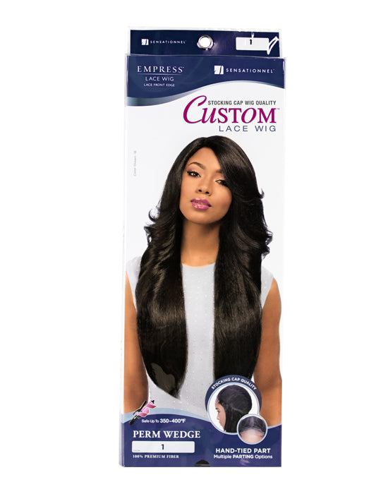 Sensationnel - Empress Custom Lace Wig - Perm Wedge - Packaging