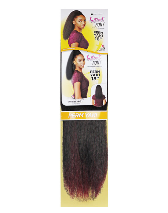 Perm yaki clearance human hair