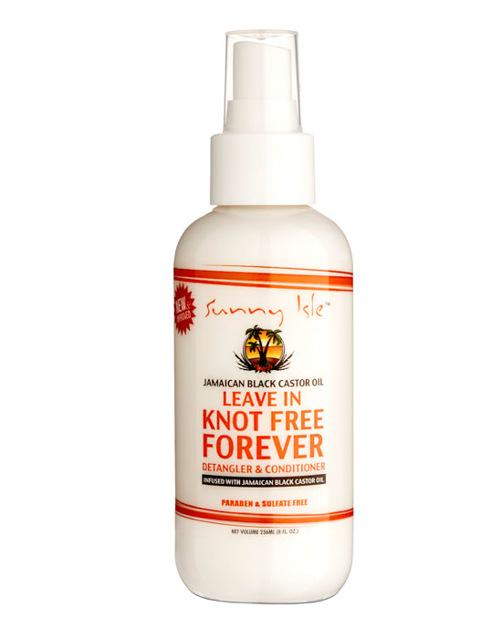Sunny Isle Jamaican Black Castor Oil • Knot Free Forever Leave In Conditioner Spray