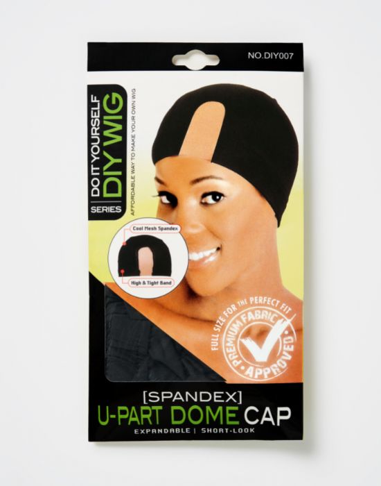 2Pcs Large Size U Part Wig Cap For Making Wigs Glueless Spandex Dome Untra  Strech Wig Cap Mesh Dome Cap Black Swimming Cap