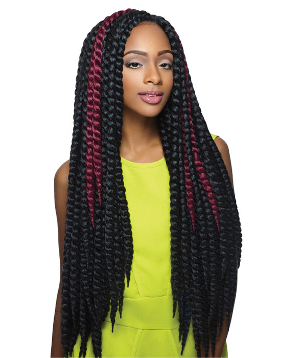 SENEGALESE TWIST SMALL 24  Outre X-Pression Synthetic Crochet Braid —  Hair to Beauty